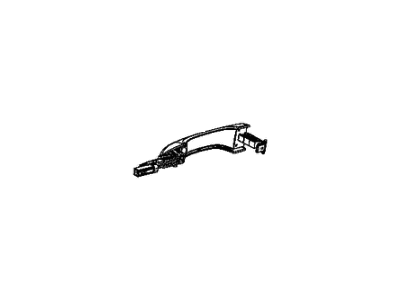 2020 Jeep Cherokee Door Handle - 1SZ26PDNAG