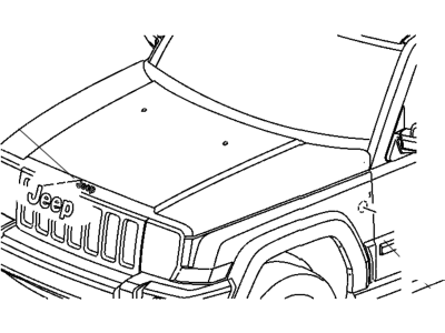 Jeep 55079387AA NAMEPLATE Rocky Mountain