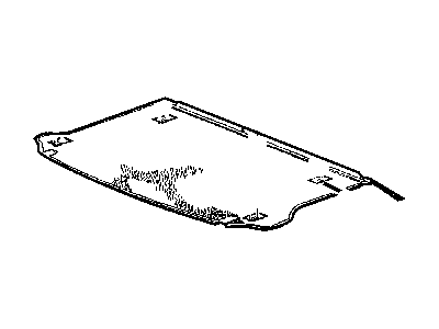 Jeep 5GF79WL8AF CARPET Cargo Floor Includes Cargo Tie Down Hooks