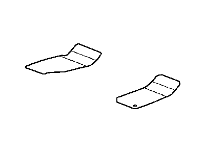 Jeep 82206852 MAT KIT Floor - Front