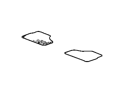 Jeep 82206006 MAT KIT Floor - Rear