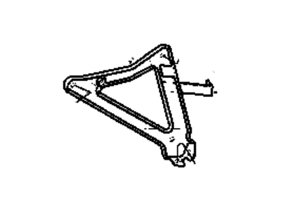 Jeep 55013176AB REINFORCEMENT Sill