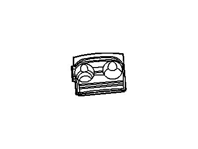 Jeep 1FB241D5AA CUPHOLDER Floor Console