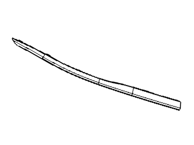 Mopar 68143463AB Applique, Rear Driver Side