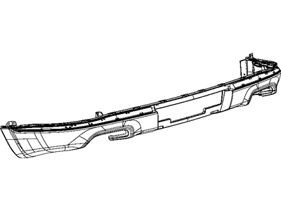 2020 Jeep Grand Cherokee Bumper - 68185291AA