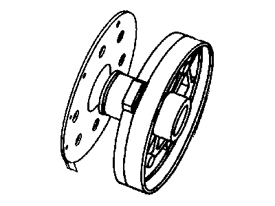 Dodge 4617246 RETAINER Transmission Overdrive Clutch Piston