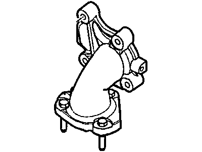 Jeep 5072732AB ELBOW Turbo Exhaust Outlet