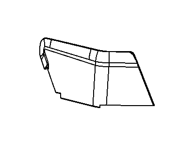 Mopar 68040112AA Panel Close Out