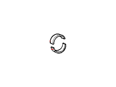 Chrysler Sebring Crankshaft Thrust Washer Set - 5012587AB