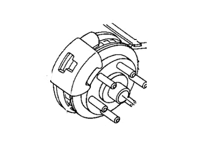 1998 Dodge Ram 2500 Brake Caliper - R4746354