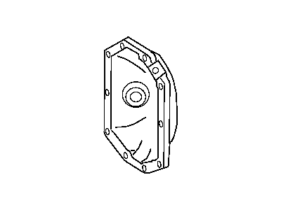 2008 Dodge Sprinter 3500 Differential Cover - 68025233AA