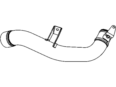 Mopar 68184739AA Tube Turbocharger To Intercooler