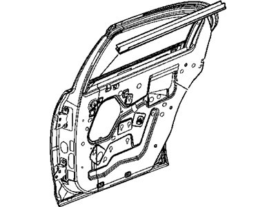 Dodge Stratus Door Seal - 4878998AB