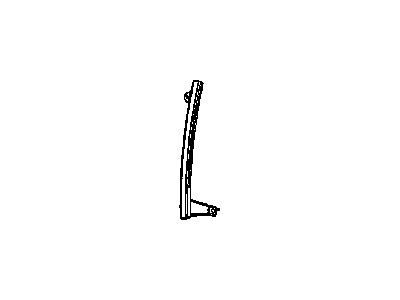 Chrysler 4814629AD CHANNEL Rear Door Glass