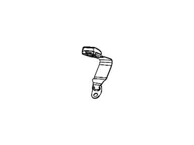 Jeep 6DJ28TX7AB BUCKLE ASSY BUCKLE ASSY-S/BELT Right