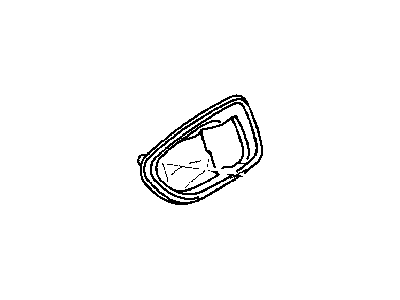 Chrysler MR641401 COVER Front Door Inside Handle