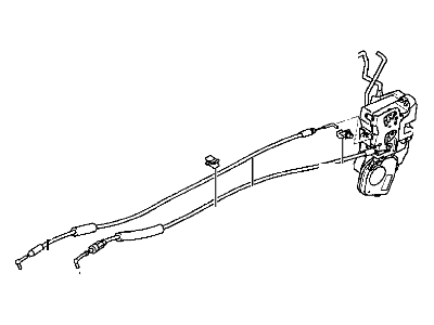 Chrysler Sebring Door Lock Actuator - MR349945