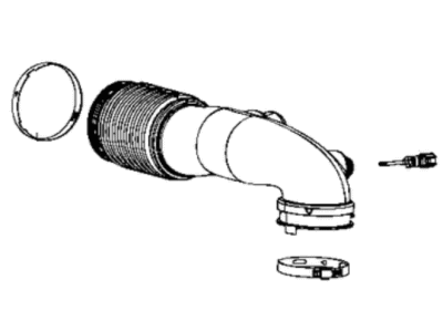 Ram 1500 Air Intake Coupling - 68449572AA