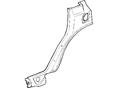 Jeep 5GM58LAZAF EXTENSION C Pillar
