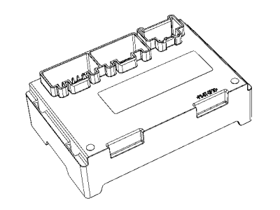 Jeep 68416517AA MODULE Transfer Case Control
