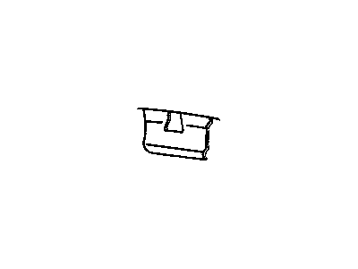 Dodge 4797697 BRACKET Rear Seat Center