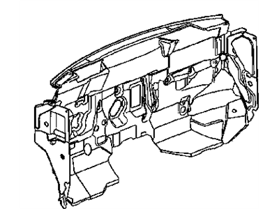 Dodge 5028905AB SILENCER Dash Panel