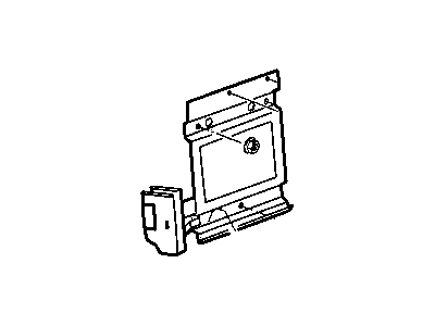 Dodge 4848137 BRACKET Amplifier