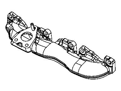 Jeep Exhaust Manifold - 68093454AA