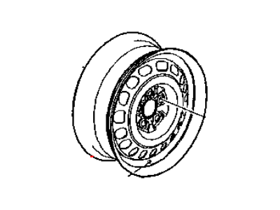 Chrysler 5272864AB WHEEL Steel