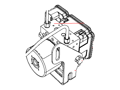 Jeep 68046389AA MODULE Anti-Lock Brake System