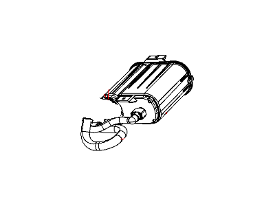 Chrysler Vapor Canister - 5273482AA