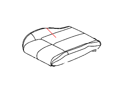 Mopar 1QC371DVAA Cover Front Seat Cushion