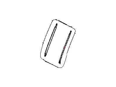 Ram 5NQ55LU7AA COVER Rear Seat Back Left