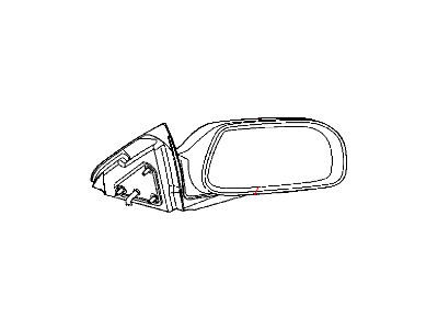 2007 Chrysler Pacifica Car Mirror - 5113603AA