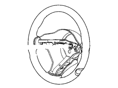 Dodge Viper Steering Wheel - TQ901BNAA