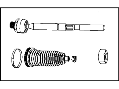 Jeep 68066486AA TIE ROD KIT Inner end