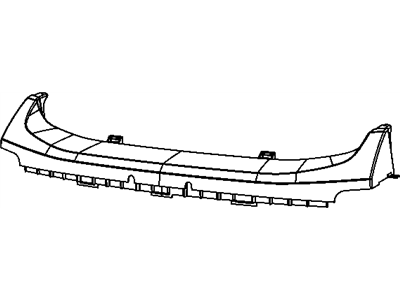 Chrysler 68002914AB SUPPORT Front Fascia