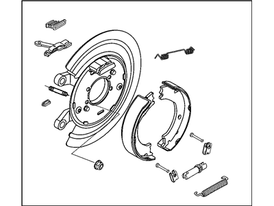 Dodge 52010141AB ADAPTER Parking Brake