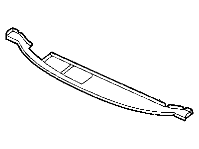 Dodge 4860742AB SUPPORT Cowl Plenum