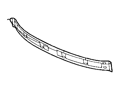 Dodge 4860754AB REINFORCEMENT Cowl Plenum