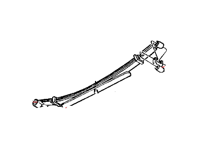 Dodge Ram 3500 Leaf Spring - 52106015AG