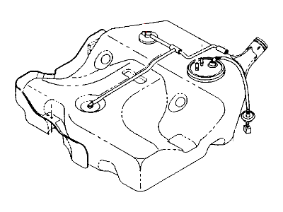 Chrysler 5013445AC TANK Fuel