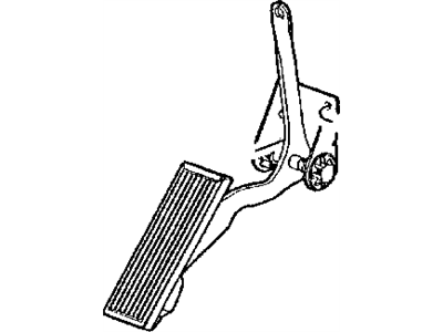 Mopar 52079304AD Pedal Accelerator