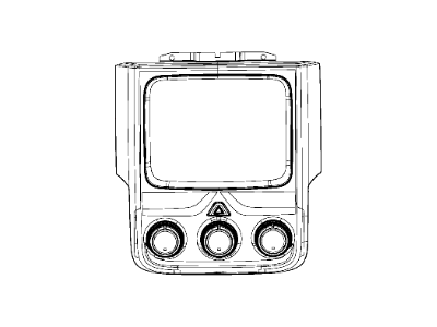 Ram A/C Switch - 68239170AB