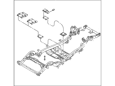 Jeep 52058811AM FRAME Chassis
