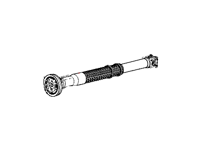 Jeep 52853747AA SHAFT Drive Rear 1-Piece