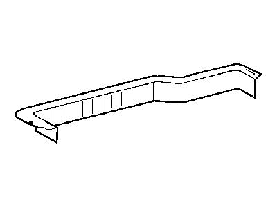 Dodge 5122827AA PANEL Sliding Door Trim