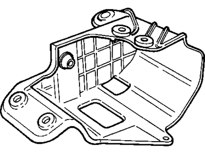 Dodge 4882650 BRACKET Anti-Lock Control Unit