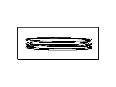 Jeep 68078776AA PISTON RING SET COMPLETE ENGINE STD.