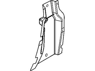 Chrysler 5067418AA REINFORCEMENT Quarter Panel